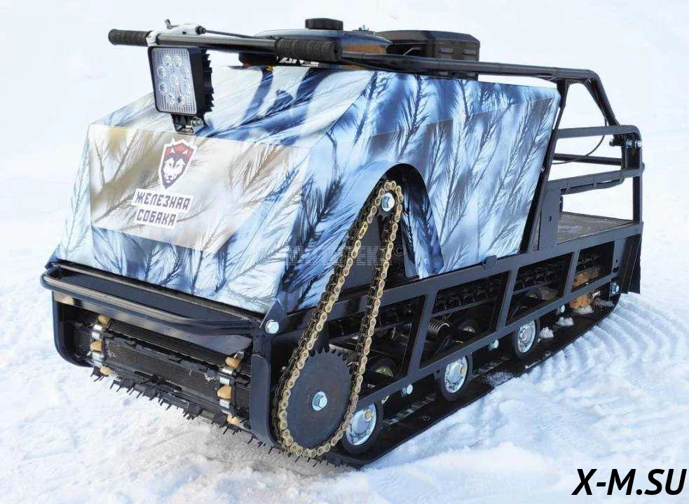 Мотобуксировщик Irondog (Железная собака) M500 9 Камуфляж Охотник Мотобуксировщик Irondog (Железная собака) M500 9 Камуфляж Охотник