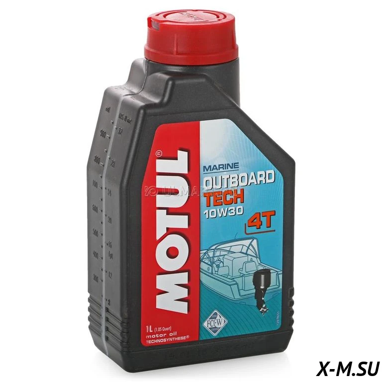 Масло моторное 10w30 4Т Outboard TECH 1л Масло моторное 10w30 4Т Outboard TECH 1л