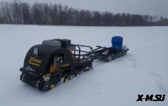 Мотобуксировщик OPTI MAX 22  с подогревом ручек