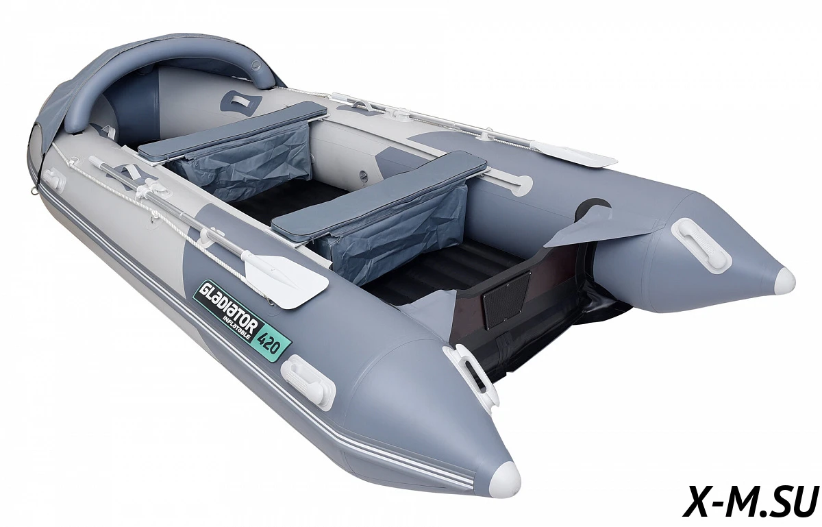 Надувная лодка GLADIATOR E420PRO Надувная лодка GLADIATOR E420PRO