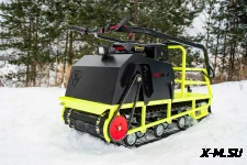 Мотобуксировщик Бурлак ХОЗЯИН-1 (капот металл)