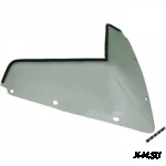 Стекло ветровое для снегохода Polaris RUSH 2011- (высота 18см, толщина 2мм, ПЭТг)