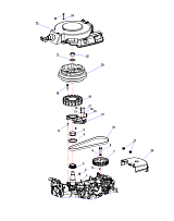 Двигатель (часть 3) 4-Х ТАКТНОГО ПЛМ HIDEA F30FEL-T