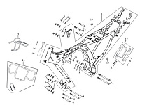 Рама МОТОЦИКЛА Racer RC150-23A Tourist