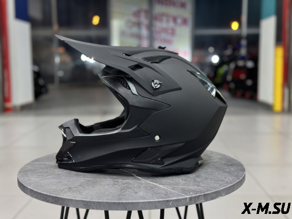 Шлем кроссовый HETOSHI XD1-50 цв. Черный матовый р. XL 