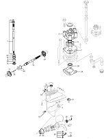 Редуктор лодочного мотора SUZUKI DT9.9 — 15 · 2002 — 2012