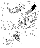 Фильтр воздушный квадроцикла STELS ATV 300 B