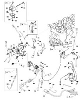 Электрические компоненты 4-Х ТАКТНОГО ПЛМ MERCURY F15 Серийный номер от 0G760300 до 1B226999