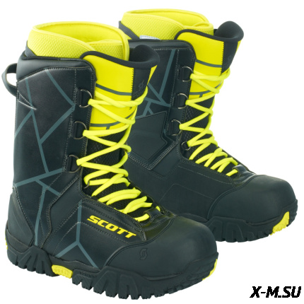 Боты X-TRAX TP black/yellow