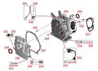 Двигатель мотобуксировщика IRBIS МУХТАР-7 (часть 6)