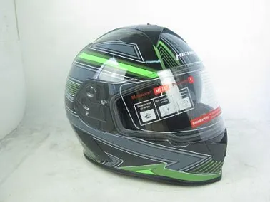 Шлем (интеграл) MI 167 RoboSky Green MICHIRU