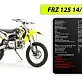 Питбайк PWR Racing FRZ 125 14/12