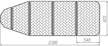 Пайол книжка Фрегат 300 Е  с сумкой