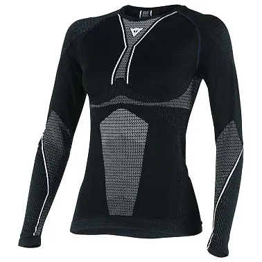Термокофта жен D-CORE DRY TEE LS LA black/white